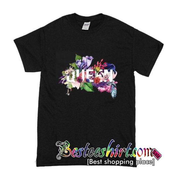 Queen Flowers T Shirt (BSM)