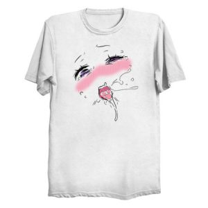 Ahegao Girl Face T Shirt (BSM)
