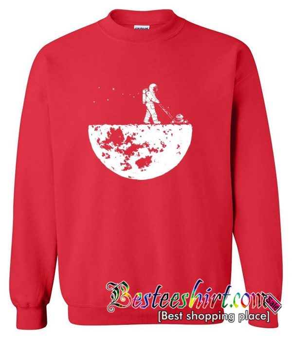 Autumn Winter Fleece The Moon Sweatshirt (BSM)