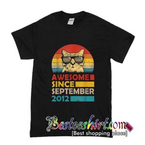 Awesome Since September 2012 T Shirt (BSM)