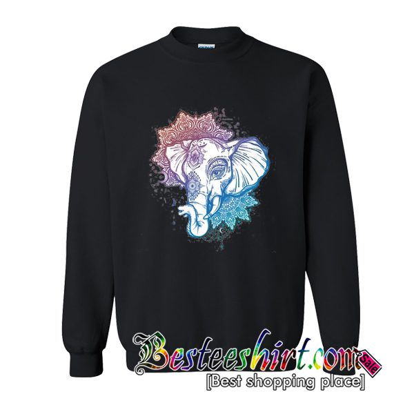 Ganesha Elephant Sweatshirt (BSM)