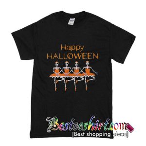 Happy Halloween Jack Skellington Ballet T Shirt (BSM)