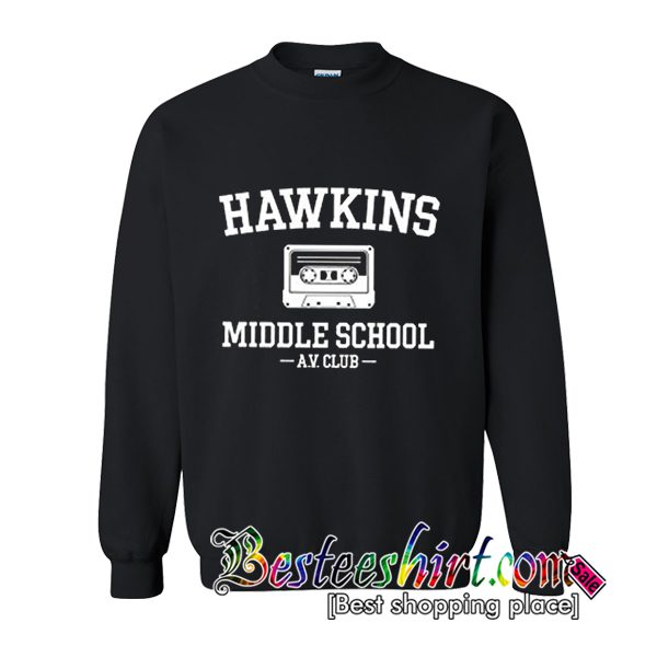 Hawkins Middle School Sweatshirt (BSM)