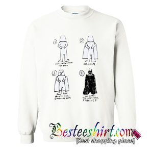 How To Draw Darth Vader Sweatshirt (BSM)