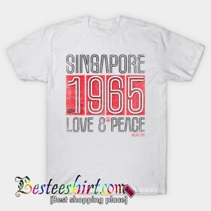Love & Peace Singapore T Shirt (BSM)