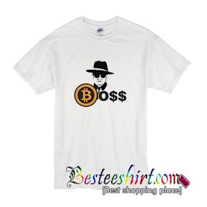 Mens Bitcoin Boss T Shirt (BSM)
