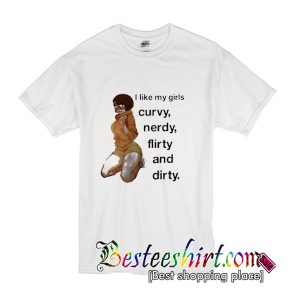 Nerdy Dirty Inked And Curvy Velma T Shirt (BSM)