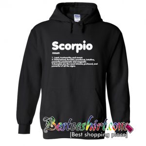 Scorpios Zodiac Sign Hoodie (BSM)