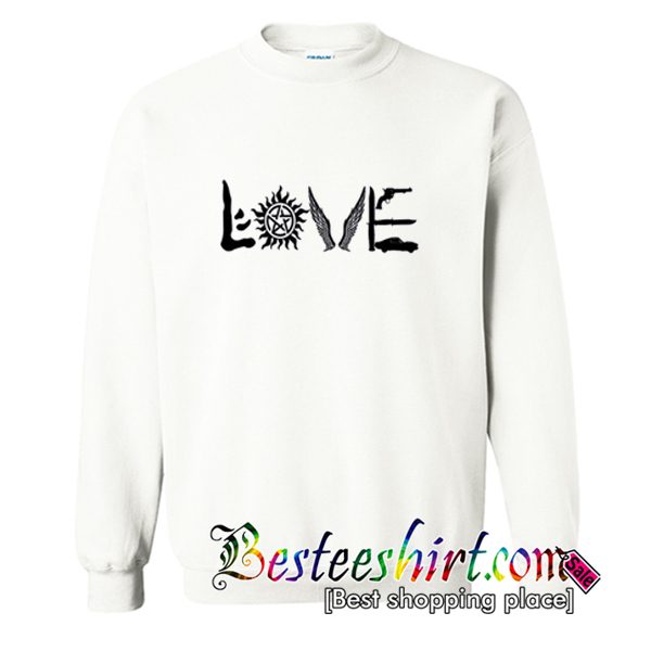 Supernatural Love Inspired Sweatshirt (BSM)