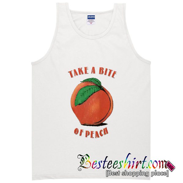 Take A Bite Of Peach Tanktop (BSM)