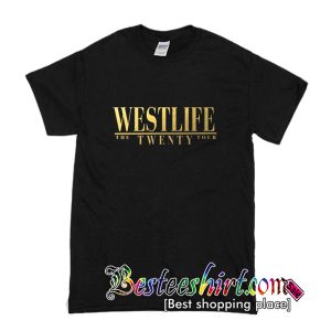 Westlife the Twenty Tour T Shirt (BSM)