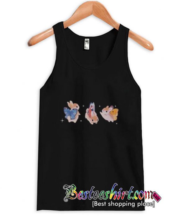 Bunnerfly Lines Bunny Butterfly Tanktop (BSM)