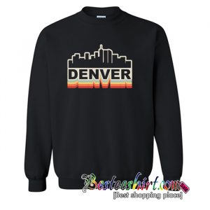 Denver Skyline Vintage Sweatshirt (BSM)