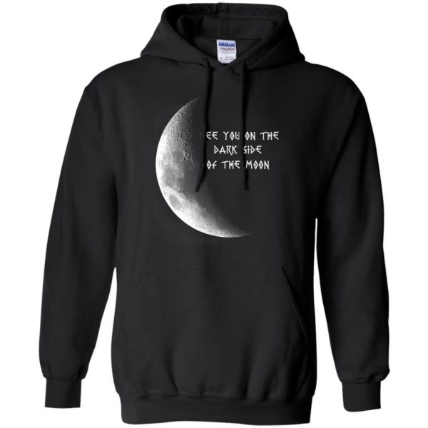 See You On The Dark Side Of The Moon Hippie Black Hoodie (BSM)