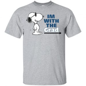 Snoopy – I’m With The Grad T Shirt (BSM)