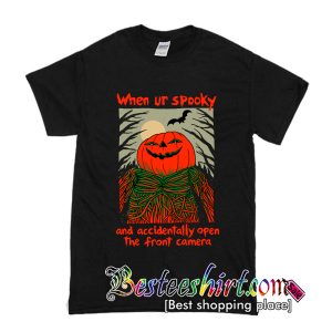 Spooky Selfie - dark shirt variant T Shirt (BSM)
