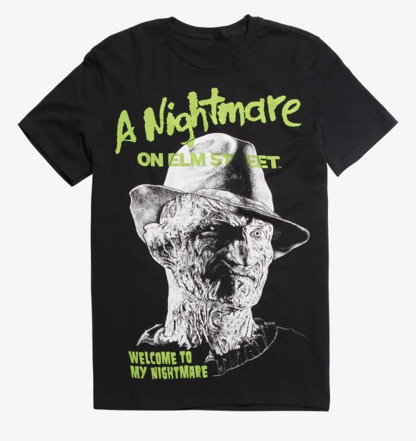 A Nightmare On Elm Street Freddy Neon T Shirt (BSM)