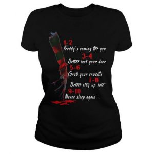 A Nightmare On Elm Street Hand 1 2 Freddy’s Coming For You T-Shirt (BSM)