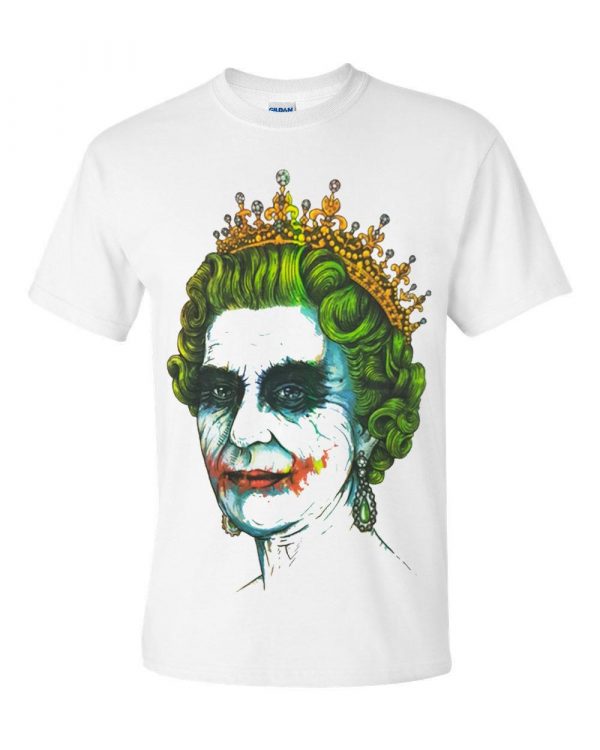 BANKSY QUEEN JOKER T Shirt (BSM)