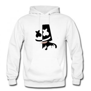 Black and White Marshmello Hoodie (BSM)