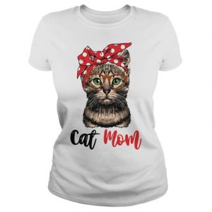 Cat Mom Bandana T-Shirt (BSM)