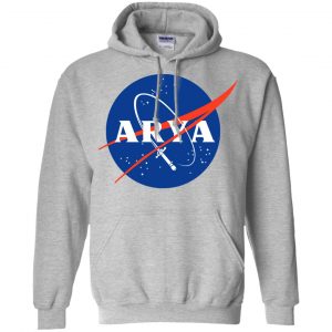 Game Of Thrones Arya NASA Logo Pullover Hoodie (BSM)