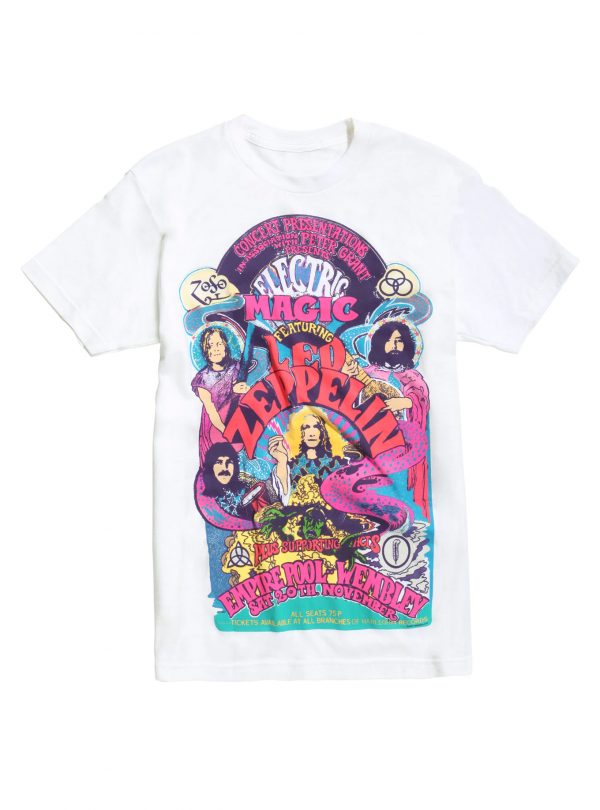 Led Zeppelin UK 1971 Winter Tour T-Shirt (BSM)