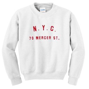 NYC 70 Mercer St Sweatshirt (BSM)