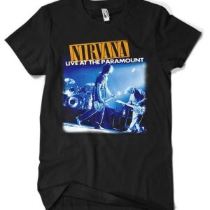 Nirvana Live At The Paramount T Shirt (BSM)