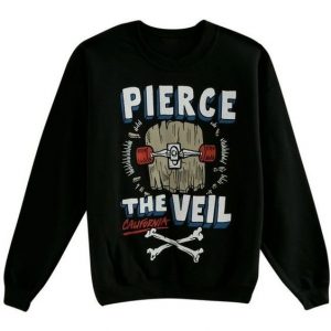 Pierce The Veil Skateboard Crewneck Sweatshirt (BSM)