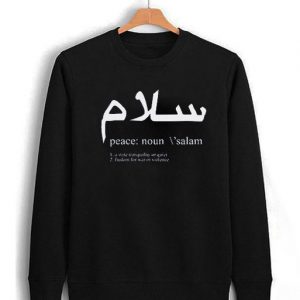 Salam Peace Definition Sweatshirt (BSM)