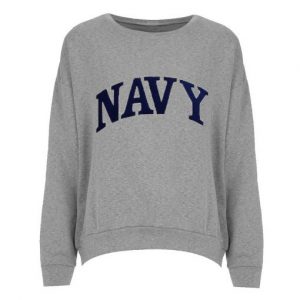 Scandal Fit NAVY Grey Sweatshirt (BSM)