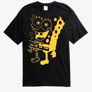 SpongeBob Black and Yellow T Shirt (BSM)