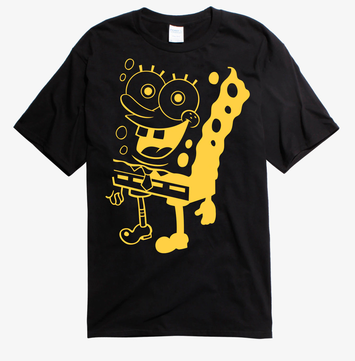 SpongeBob Black and Yellow T Shirt (BSM)