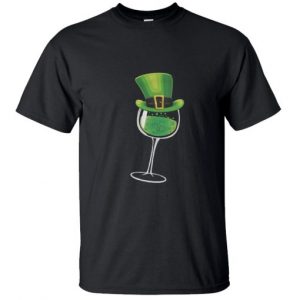 St Patrick’s Day Wine T-Shirt (BSM)