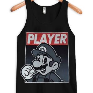 Super Mario Player Unisex Adult Tanktop (BSM)