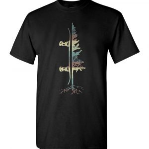 Vintage Pine Snowboard T-Shirt (BSM)