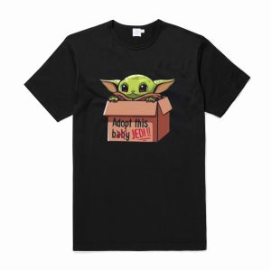 Baby Yoda adopt this Jedi T-Shirt (BSM)