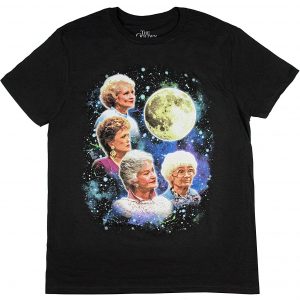 Bioworld The Golden Girls Women’s Four Golden Girls Moon T Shirt (BSM)