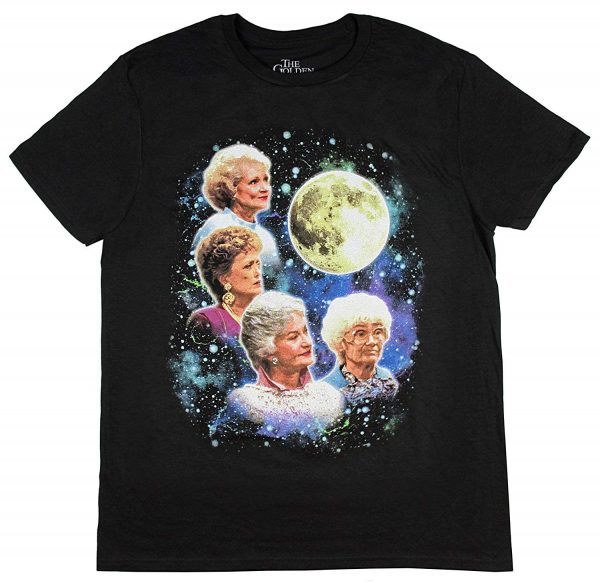 Bioworld The Golden Girls Women’s Four Golden Girls Moon T Shirt (BSM)