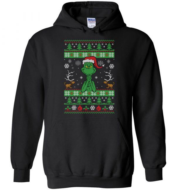 Dr Seuss The Grinch Stole Christmas Ugly Hoodie (BSM)