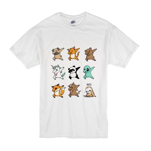 Happy Animals Dabbing T-Shirt (BSM)