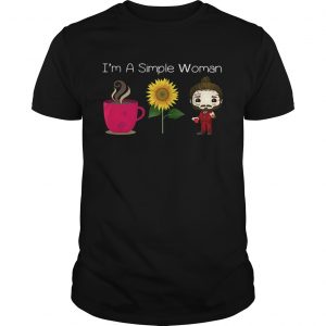 I’m a simple woman I love coffee sunflower and Post Malone tshirt (BSM)