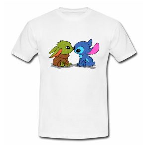 Kawaii Baby - Yoda Baby Stitch T-Shirt (BSM)