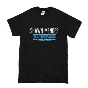 Shawn Mendes Illuminate World Tour Cheap Graphic T Shirt (BSM)