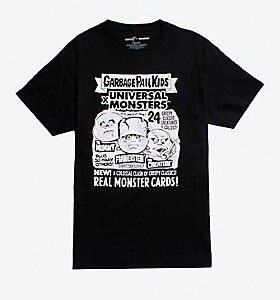 Super7 Universal Monsters X Garbage Pail Kids T-Shirt (BSM)