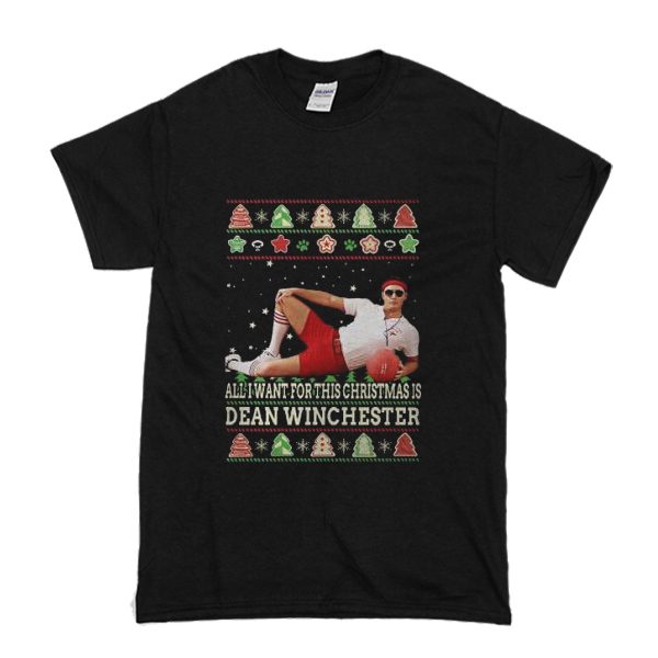 Supernatural Dean Winchester Christmas T Shirt (BSM)