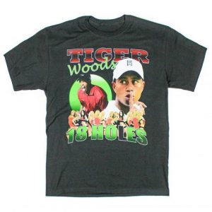 Tiger Woods 18 Holes T shirt (BSM)