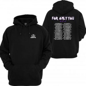 4OU World Tour 2016 Black Front and Back Hoodie (BSM)
