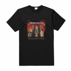 Meowtallica Master of Kittens T-Shirt (BSM)